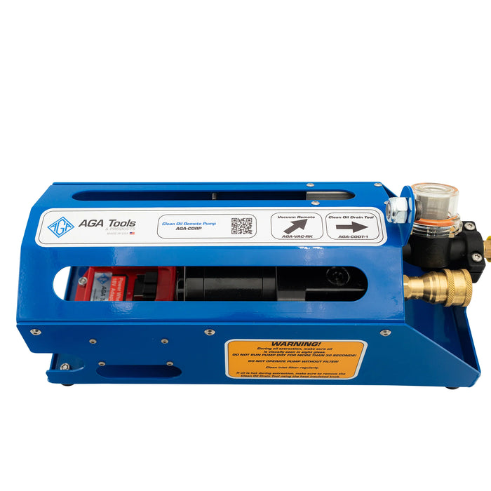 Clean Oil Pump with Remote
