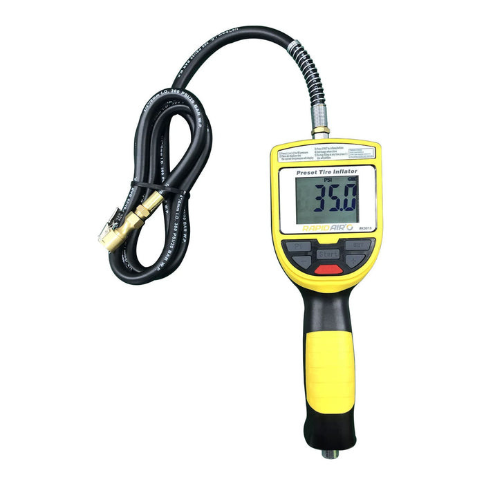 K3015 Automatic Shutoff 175 PSI Digital Display Preset Tire Gauge _ TESTING