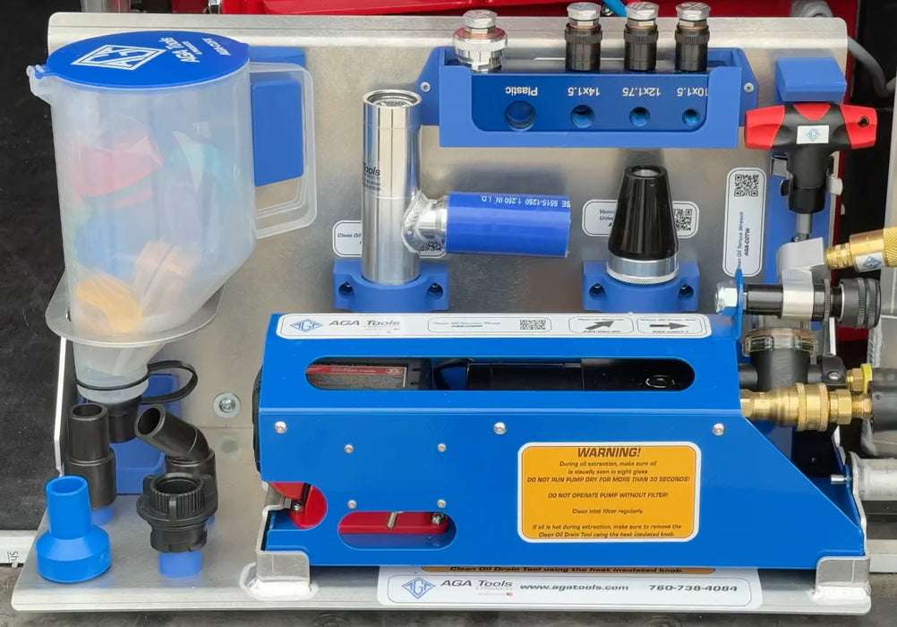 Mid-Size Mobile Van Oil System
