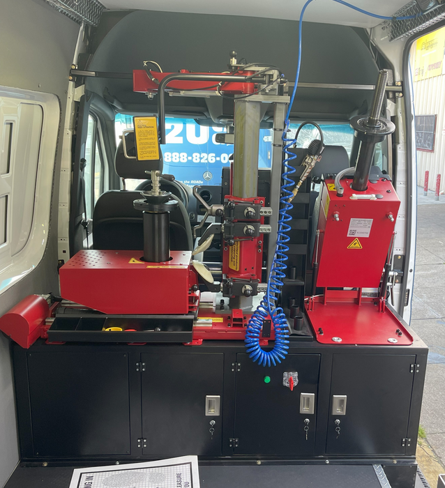 Tire Machine Center View