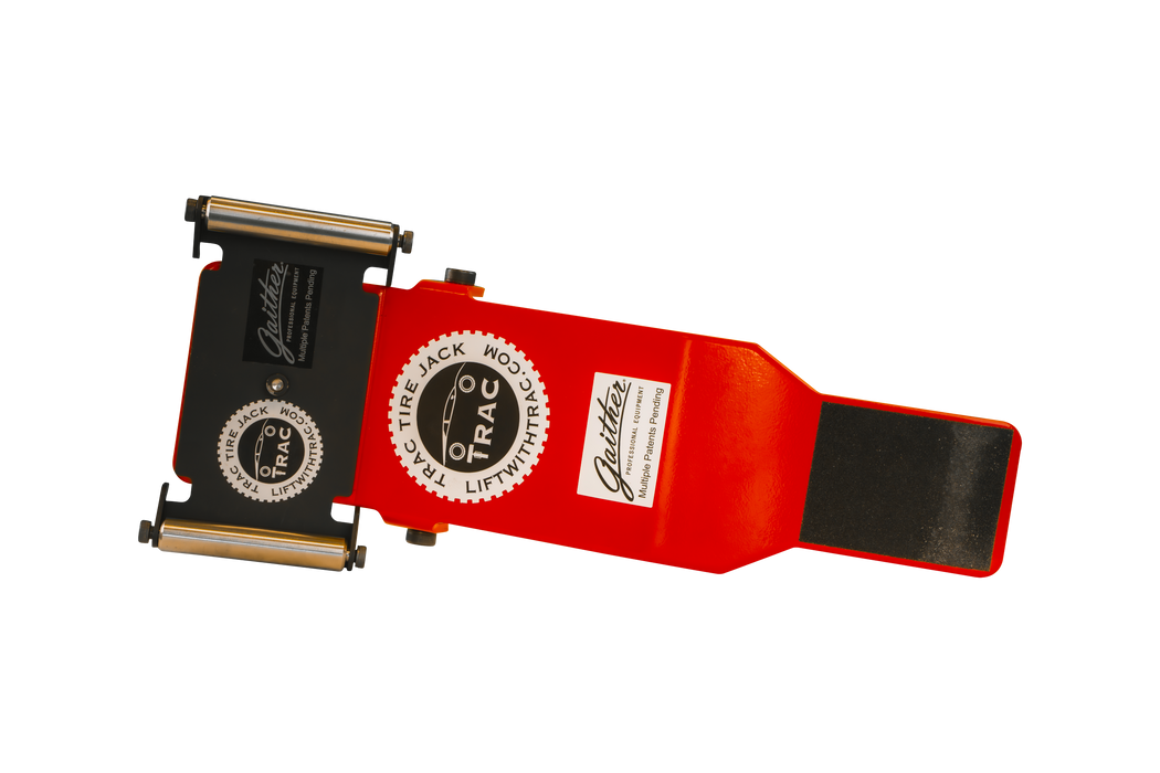 TRAC Tire Jack with TRAC Roller Plate