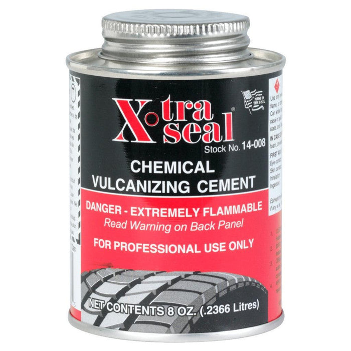 X-tra Seal Chemical Vulcanizing Tire Repair Cement 8 Oz Can (14-008) - TESTING